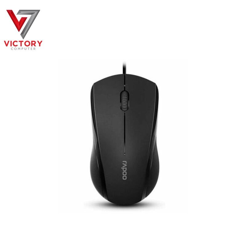 Rapoo N1200 Silent 1000 DPI Wired Optical Mouse