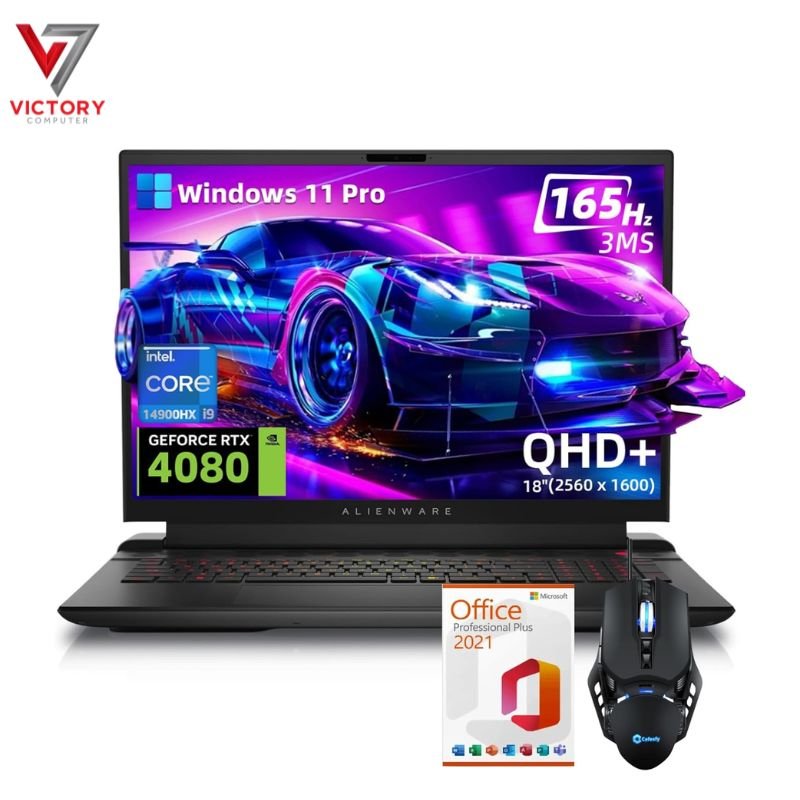 The Dell Alienware m18 R2 gaming laptopIntel Core i9-14900HX
