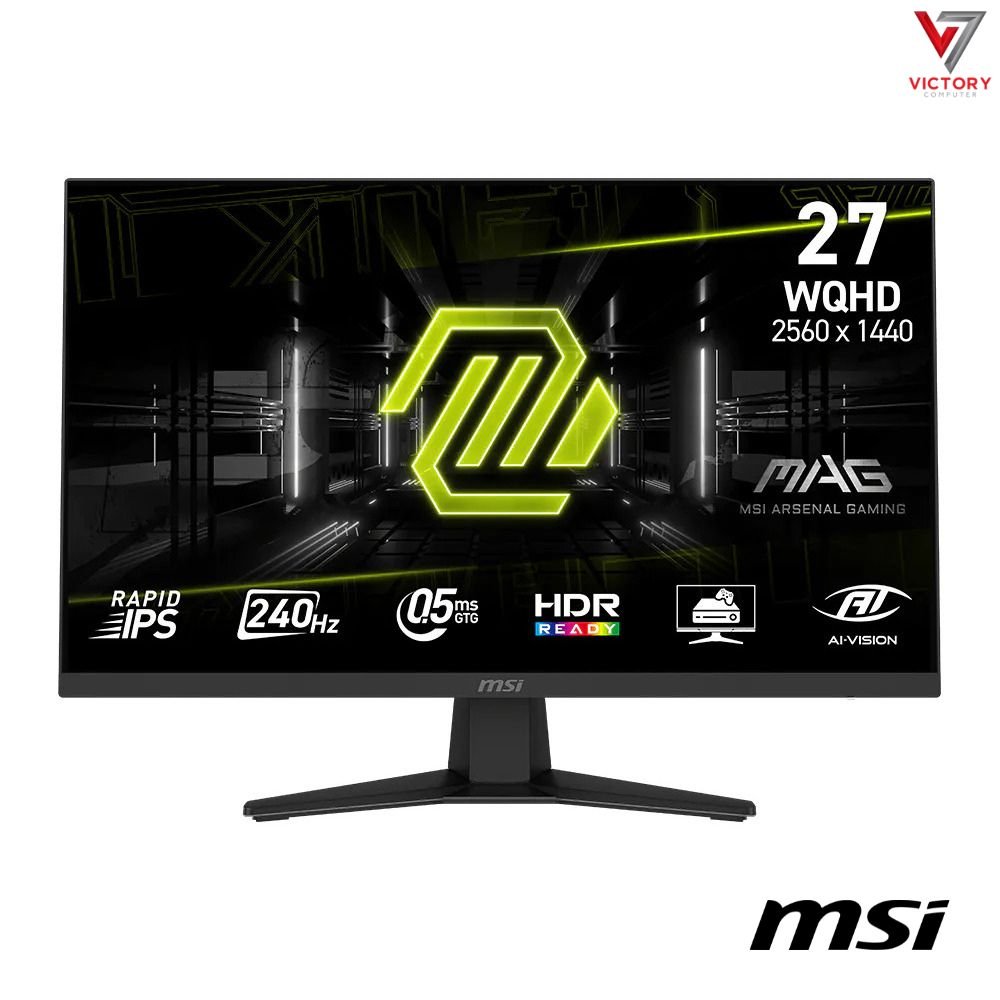 MSI MAG 274QF X24 27 WQHD 240Hz Rapid IPS Gaming Monitor MSI MAG 274QF X24 27 WQHD 240Hz Rapid IPS Gaming Monitor